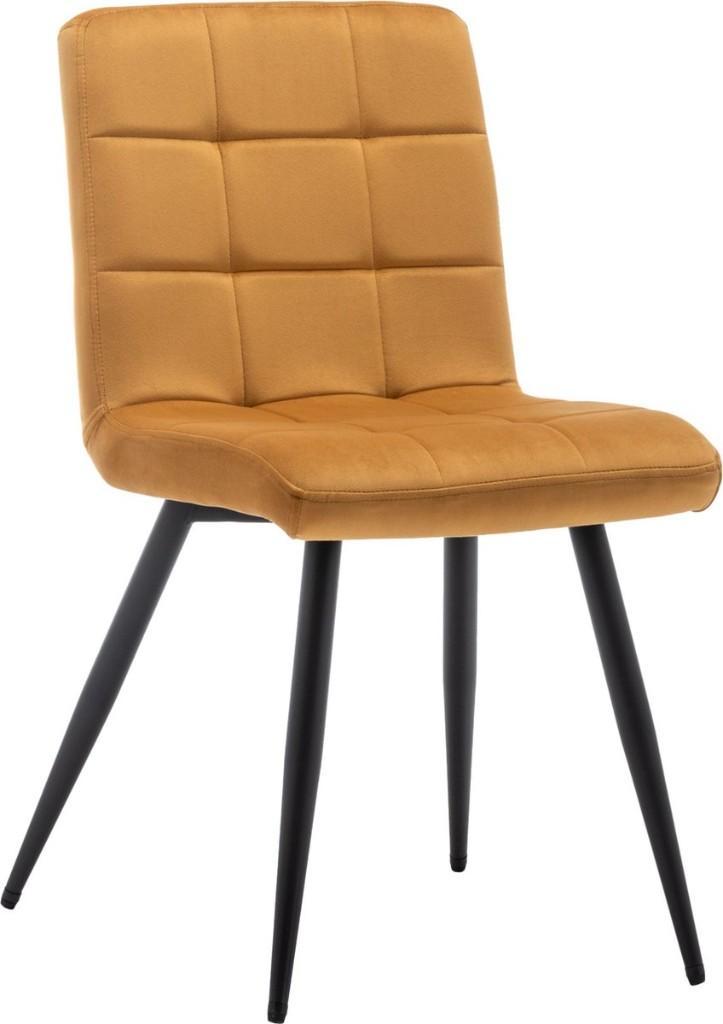 Eetkamerstoelen - Set van 3 Bastion-Geel, Huis en Inrichting, Stoelen, Nieuw, Drie, Metaal, Overige kleuren, Ophalen