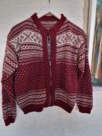 Noorse wollen vest - Maat S - ZGAN, Kleding | Dames, Truien en Vesten, Verzenden, Zo goed als nieuw, Maat 36 (S), Rood