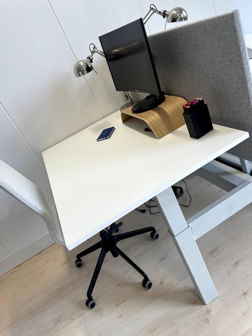 DUO bureau 120x80cm in hoogte verstelbaar, Zakelijke goederen, Kantoor en Winkelinrichting | Kantoormeubilair en Inrichting, Bureau