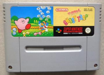 Kirby's Ghost Trap voor de Europese Super Nintendo beschikbaar voor biedingen