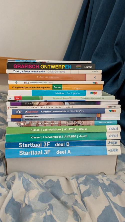 Heel schoolboeken pakket opleiding: management en support, Boeken, Studieboeken en Cursussen, Zo goed als nieuw, MBO, Alpha, Ophalen of Verzenden