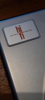 Embleem 30x19mm (voor platenspeler Philips
type 22GA407), Ophalen of Verzenden, Zo goed als nieuw, Platenspeler-onderdeel, Philips