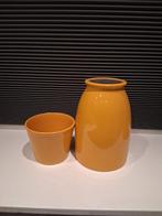 Vaas en bloempot, Overige kleuren, Aardewerk of Porselein, Ophalen of Verzenden, Zo goed als nieuw