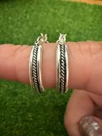 Zilveren Oorringen met Tribale Vlecht - Nieuw!, Sieraden, Tassen en Uiterlijk, Ophalen of Verzenden, Nieuw, Zilver, Hangers