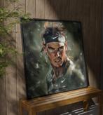 XXL Glasschilderij | Tennis - Rafael Nadal #2 - 6 sizes, Oorspronkelijke maker, Verzenden, Nieuw, 125 cm of meer
