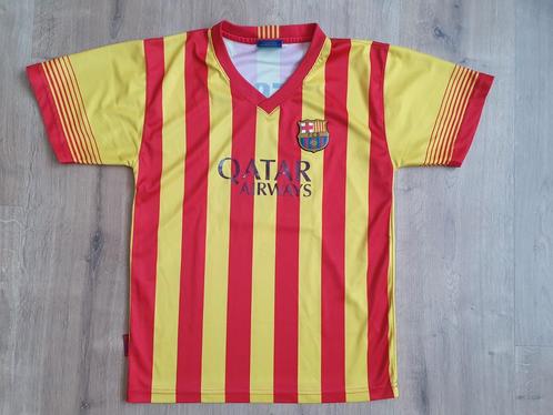 Voetbal shirt FCB Messi 10   maat 10 jaar, Kinderen en Baby's, Kinderkleding | Maat 140, Zo goed als nieuw, Jongen, Shirt of Longsleeve