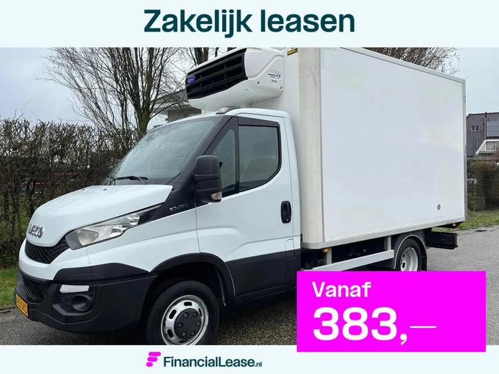 Iveco Daily 50C17 Bakwagen Koeling / Vries Carrier 600 MT, Auto's, Bestelauto's, Bedrijf, Lease, Financial lease, Apple Carplay