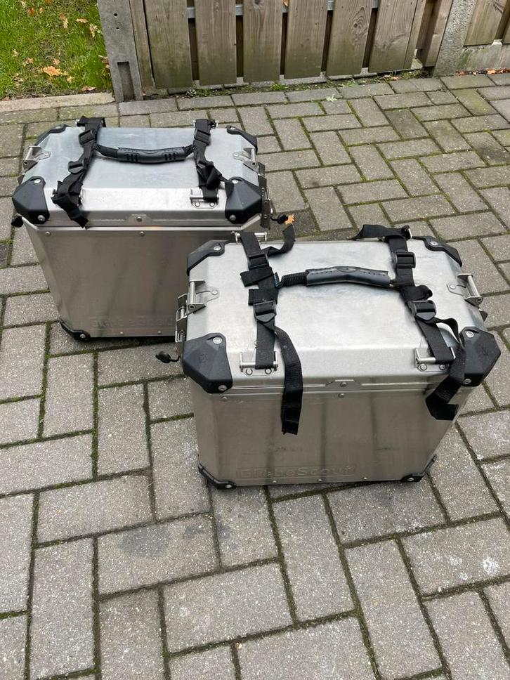 Globescout aluminium kofferset voor KTM adventure modellen, Motoren, Accessoires | Koffers en Tassen, Gebruikt, Ophalen of Verzenden