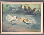 Hanengevecht Isaac Israels, Antiek en Kunst, Ophalen of Verzenden