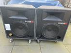 Te koop geluidsboxen, Ophalen of Verzenden, Gebruikt, 120 watt of meer, Overige merken