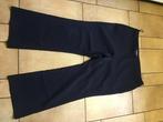 Donkerblauwe broek mt.46, Ophalen of Verzenden, Zo goed als nieuw, Maat 46/48 (XL) of groter, Blauw