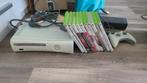 Xbox 360 - met haperende Dvd lezer-., Spelcomputers en Games, Spelcomputers | Xbox 360, Ophalen, Met 1 controller