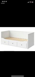 Hemnes IKEA slaapbank incl 2 matrassen, Gebruikt, 90 cm, 210 cm, Tweepersoons