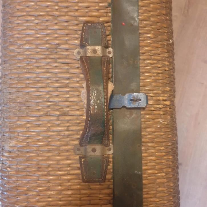 Vintage Rieten Koffer, Antiek en Kunst, Curiosa en Brocante, Ophalen of Verzenden