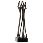 Bronzen beeltje Corry Ammerlaan, Ophalen of Verzenden, Zo goed als nieuw, Mens