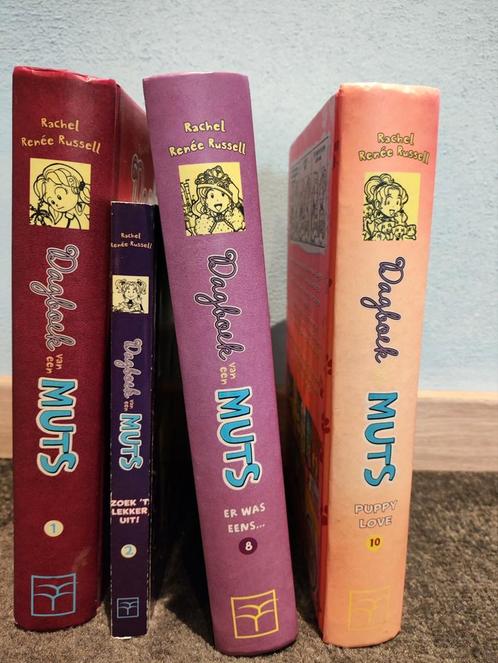 4 boeken van Dagboek van een Muts zo goed als nieuw, Boeken, Kinderboeken | Jeugd | 10 tot 12 jaar, Zo goed als nieuw, Ophalen