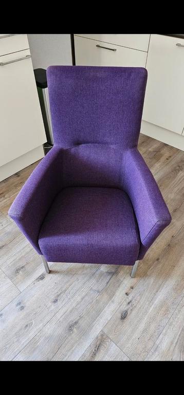 Paarse Design Fauteuil Hulshof - Nieuwstaat! beschikbaar voor biedingen