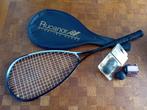 Squash racket, Ophalen of Verzenden, Gebruikt, Racket, Met hoes