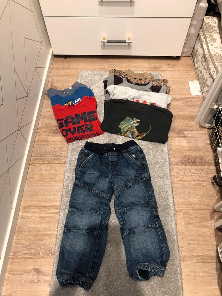 Jongens kledingpakket maat 104, Kinderen en Baby's, Kinderkleding | Kinder-kledingpakketten, Gebruikt, Maat 104, Ophalen of Verzenden
