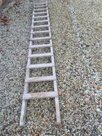 Houten bouwladder 14 treden, Ophalen, Gebruikt, Ladder, 2 tot 4 meter