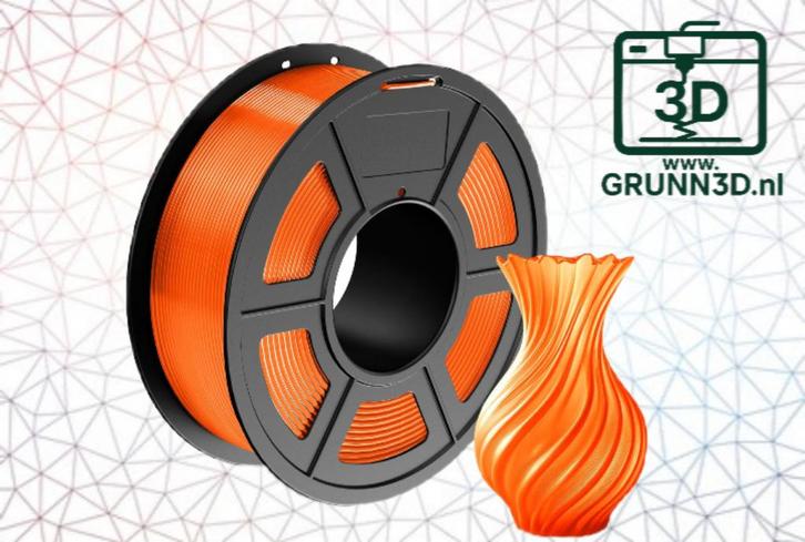 JAYO Nieuwe 3D filament PLA Transparant ORANJE rol a 1,1 kil, Computers en Software, 3D-printerbenodigheden, Nieuw, Ophalen of Verzenden