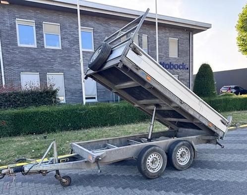 Hapert elektrische driezijdige kipper 2700kg D1 (k03), Auto diversen, Aanhangers en Bagagewagens, Gebruikt