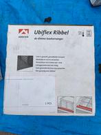 Ubiflex Ribbel Loodvervanger 250mm x 1,8 mtr, Doe-het-zelf en Verbouw, Kunststof, Zwart, Overige typen, Nieuw