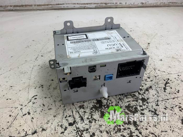 Radio van een Opel Astra, Gebruikt, -, -, Opel