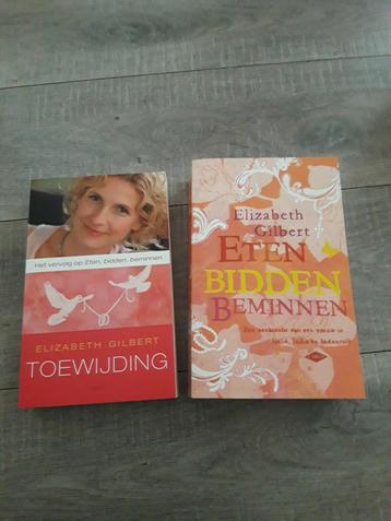 Elizabeth Gilbert- 2 boeken  beschikbaar voor biedingen