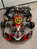 CRG met KZ schakel motor, kart, Sport en Fitness, Karting, Ophalen of Verzenden, Zo goed als nieuw