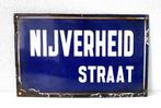Nijverheid Straat – emaille straatnaambord, Verzenden
