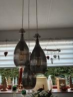 3 Paul Neuhaus Hanglampen - Stijlvol en modern, Huis en Inrichting, Lampen | Hanglampen, Ophalen, Gebruikt, Glas, 50 tot 75 cm
