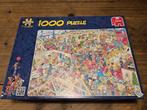 Jan van Haasteren legpuzzel 1000 stukjes Margriet Winterfair, Ophalen of Verzenden, 500 t/m 1500 stukjes, Zo goed als nieuw, Legpuzzel