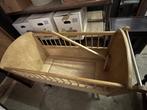 Houten wieg uit de jaren '50, met hemel, Ophalen, Gebruikt, Wieg
