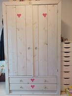 Complete kinderkamer met bed, kast, bureau en nachtkastje, Ophalen, Gebruikt, Meisje