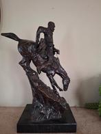 Bronzen Beeld van Ruiter te Paard, Antiek en Kunst, Ophalen