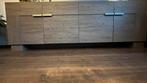 Massief houten dressoir, Ophalen, Zo goed als nieuw, 200 cm of meer, Met lade(s)