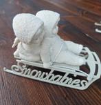 Snowbabies Beeldje kindjes op Slee, Goebel, Ophalen of Verzenden, Zo goed als nieuw