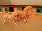Schleich Paarden Set - Moeder en Veulen, Ophalen of Verzenden, Zo goed als nieuw, Overige typen