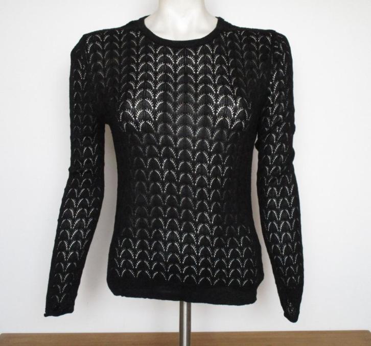 Nr.121: Mooie Top Truitje leuke ajour gebreid patroon maat m, Kleding | Dames, Truien en Vesten, Zo goed als nieuw, Maat 38/40 (M)