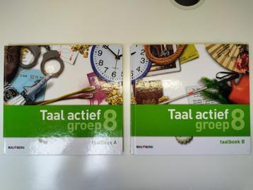 Taal Actief -Groep 8-Taalboek 8A, 8B-twee boeken voor €7,50 beschikbaar voor biedingen
