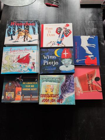 Sinterklaas Boeken Collectie - NIEUW - oa pom ti dom beschikbaar voor biedingen