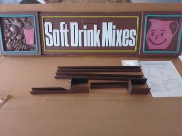 Reclame bord Soft drink Mixes beschikbaar voor biedingen