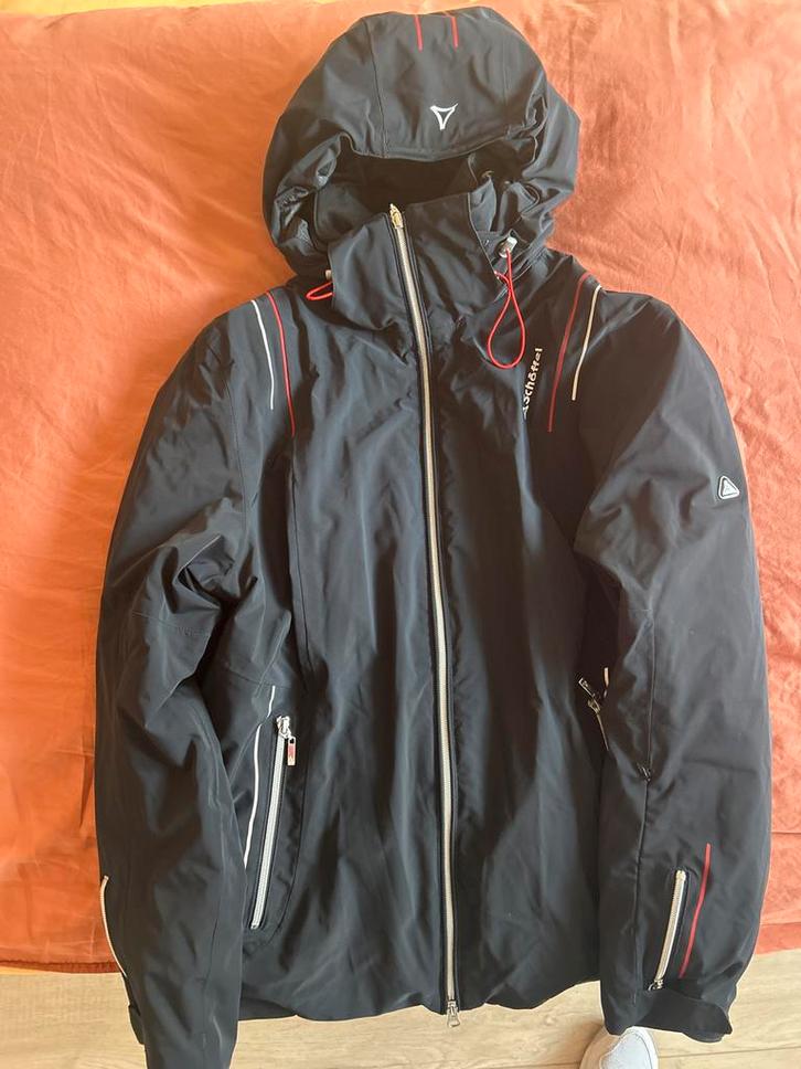 Schöffel Jas - Maat 46, Kleding | Dames, Jassen | Winter, Zo goed als nieuw, Maat 46/48 (XL) of groter, Blauw, Ophalen of Verzenden