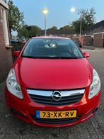 Opel Corsa 1.2 16V 5D WR 2007 Rood, Auto's, Voorwielaandrijving, Zwart, 4 cilinders, 1229 cc