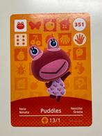 Nintendo Amiibo card 351 Puddles, Avontuur en Actie, 1 speler, Ophalen of Verzenden, Zo goed als nieuw