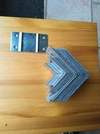 Hoekijzers, RVS, diverse maten, Ophalen of Verzenden, Rvs