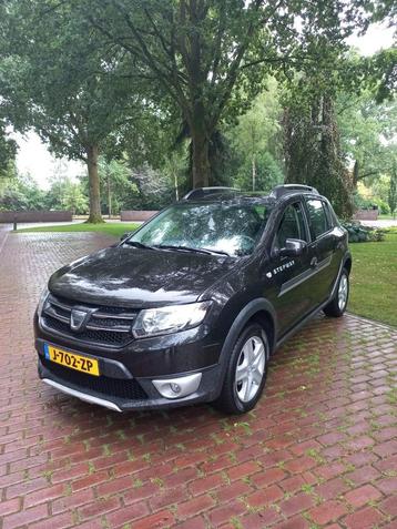 Dacia Sandero 0.9 TCE 66KW Stepway 2014 Zwart beschikbaar voor biedingen