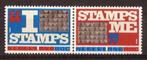 Nederland NVPH nr 1824/5 postfris I love stamps 1999, Verzenden, Na 1940, Postfris
