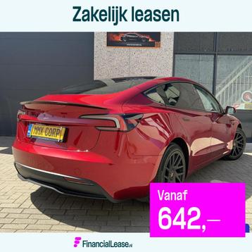 *NEW* Tesla Model 3 SR+ HIGHLAND ULTRA ROOD 2024 beschikbaar voor biedingen